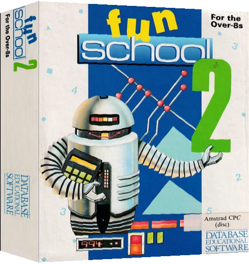 Fun School 2 - For Over 8's — box-3D (EU)
