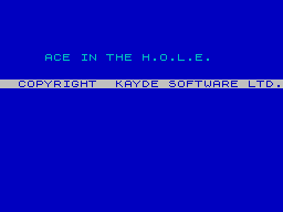 Ace in the H.O.L.E. — sstitle (WOR)