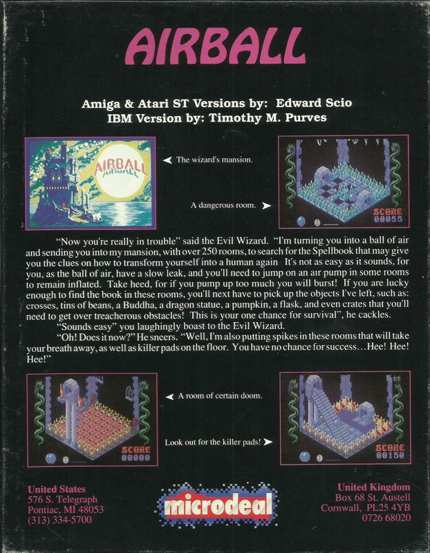 Airball — box-2D-back (US)