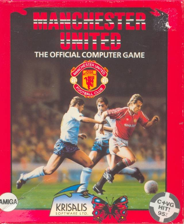 Manchester United - The Official Computer Game box art