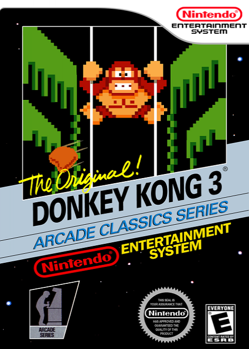 Donkey Kong 3 box art