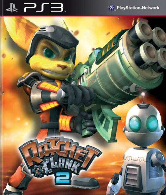 Ratchet And Clank 2 box art