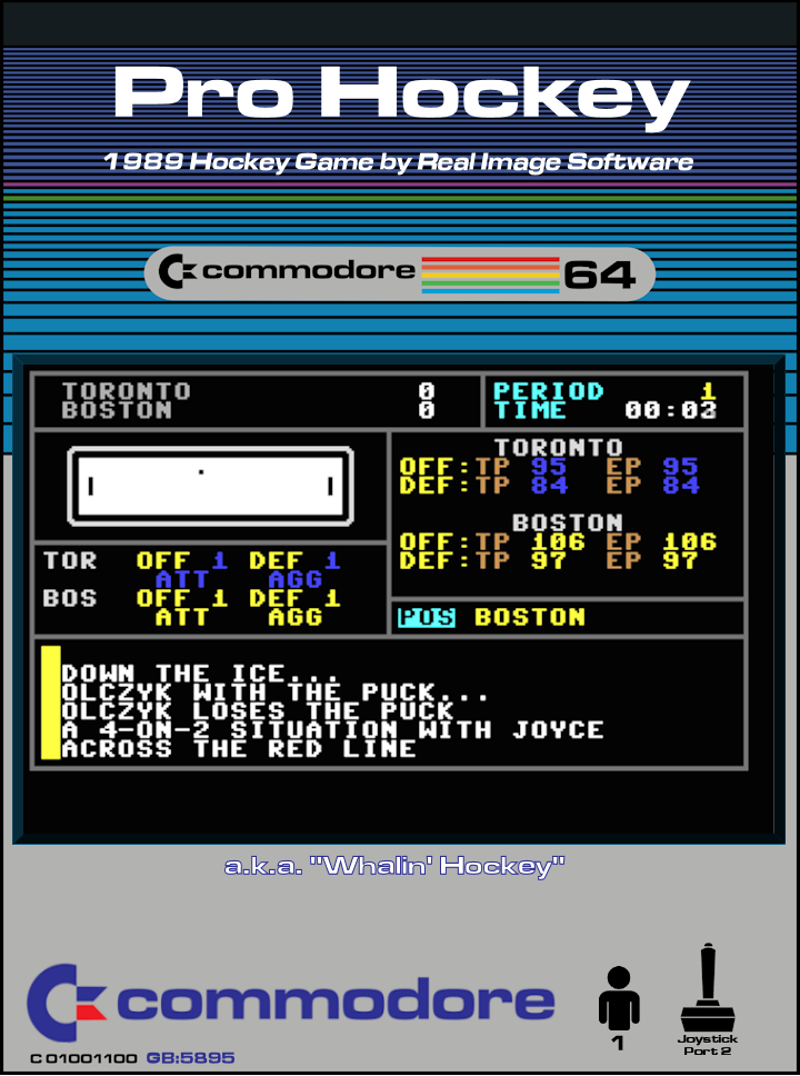 Pro Hockey box art