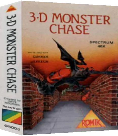 3D Monster Chase — box-3D (WOR)