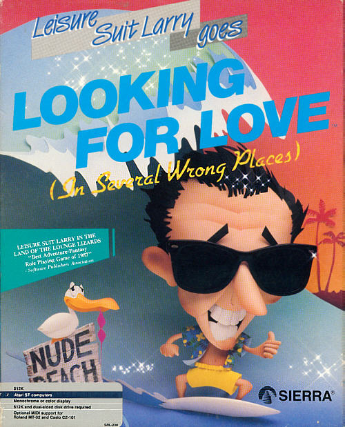 Leisure Suit Larry Goes Looking For Love box art