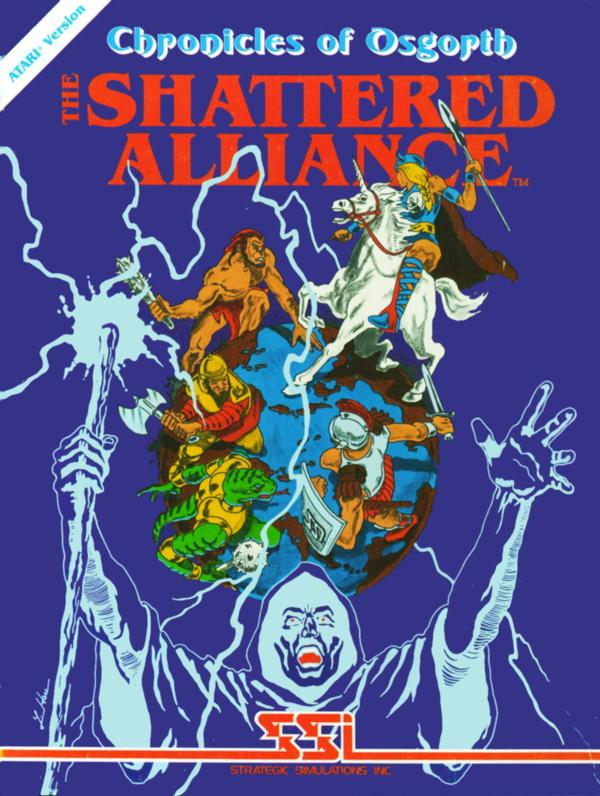 Shattered Alliance, The box art