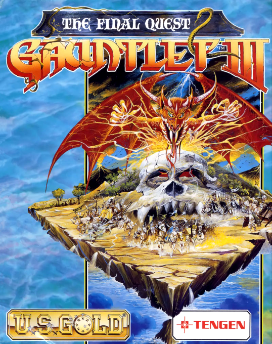 Gauntlet 3 - The Final Quest box art