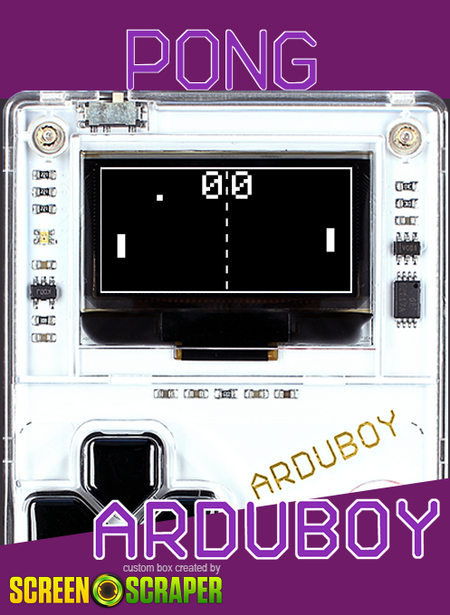 Pong box art