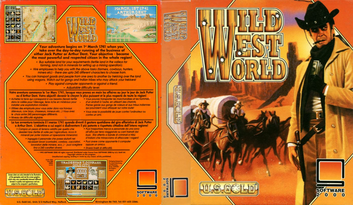 Wild West World — box-texture (EU)