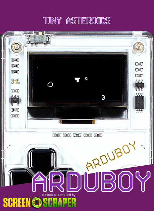 Tiny Asteroids box art