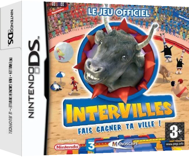 Intervilles - Fais Gagner Ta Ville! - Le Jeu Officiel — box-3D (EU)