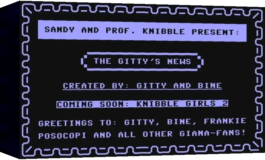 The Gitty's News — box-3D (WOR)