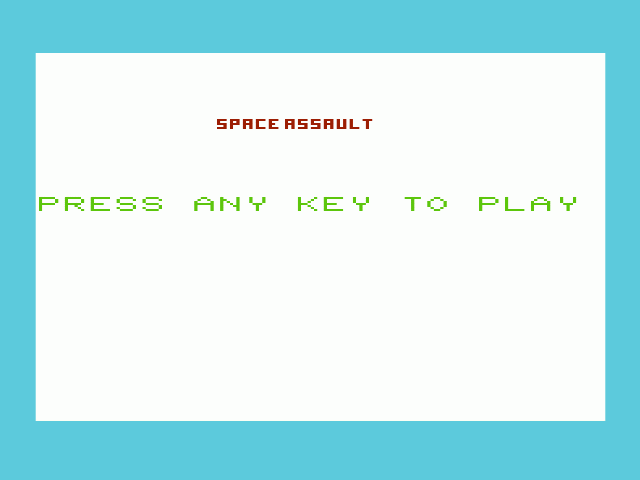 Space Assault — sstitle (WOR)