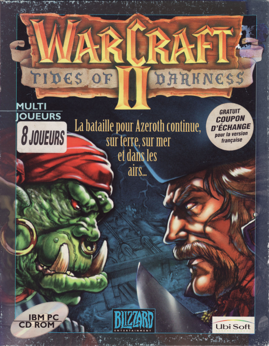 Warcraft 2 - Tides Of Darkness — box-2D (FR)