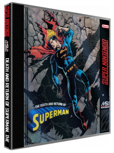The Death and Return of Superman — box-3D (US)