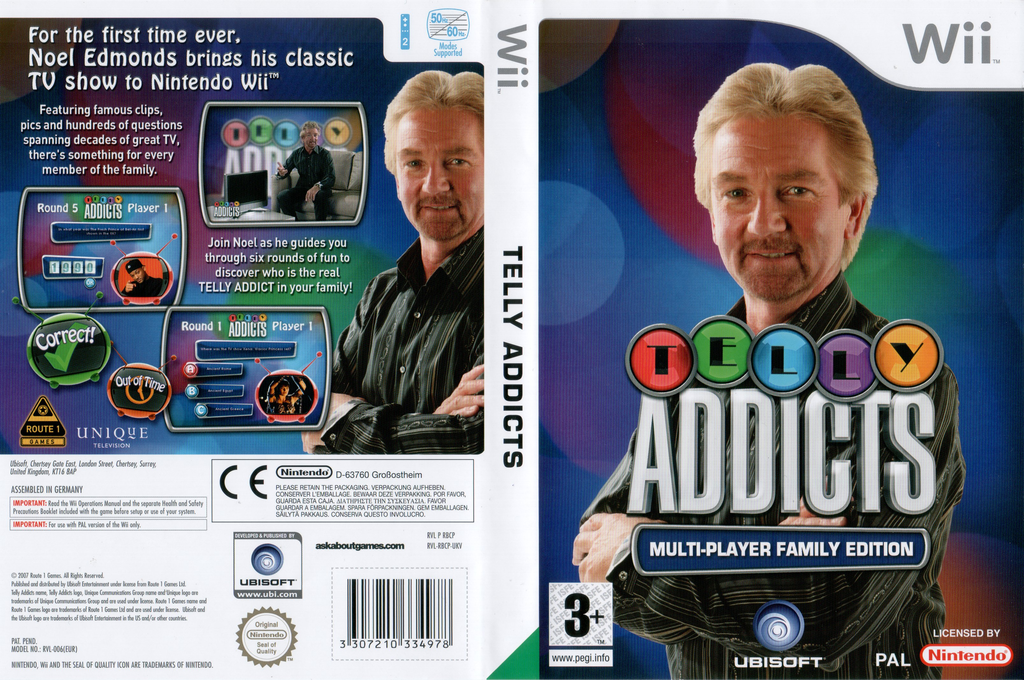 Telly Addicts — box-texture (EU)
