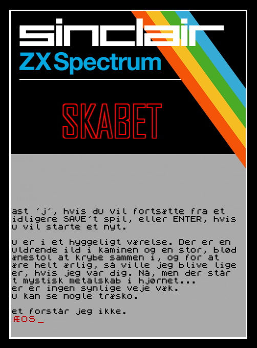 Skabet box art