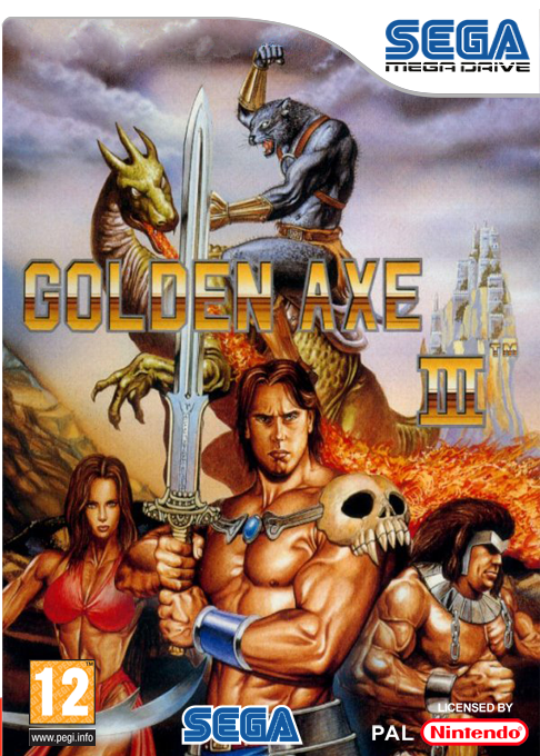 Golden Axe 3 — box-2D (FR)