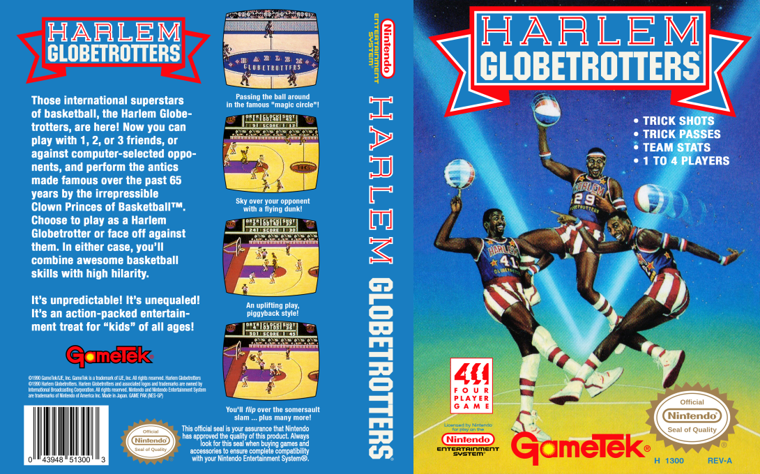 Harlem Globetrotters — box-texture (US)