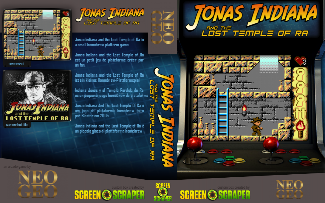 Jonas Indiana and the Lost Temple of RA — box-texture (SS)