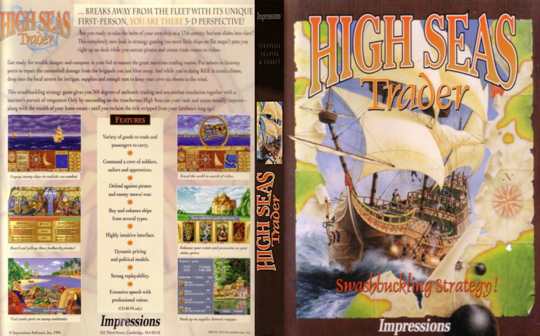 High Seas Trader — box-texture (US)