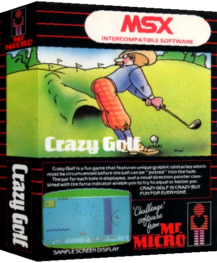 Crazy Golf — box-3D (EU)