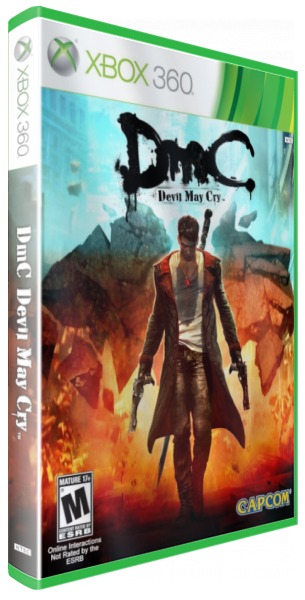 DmC - Devil May Cry — box-3D (US)