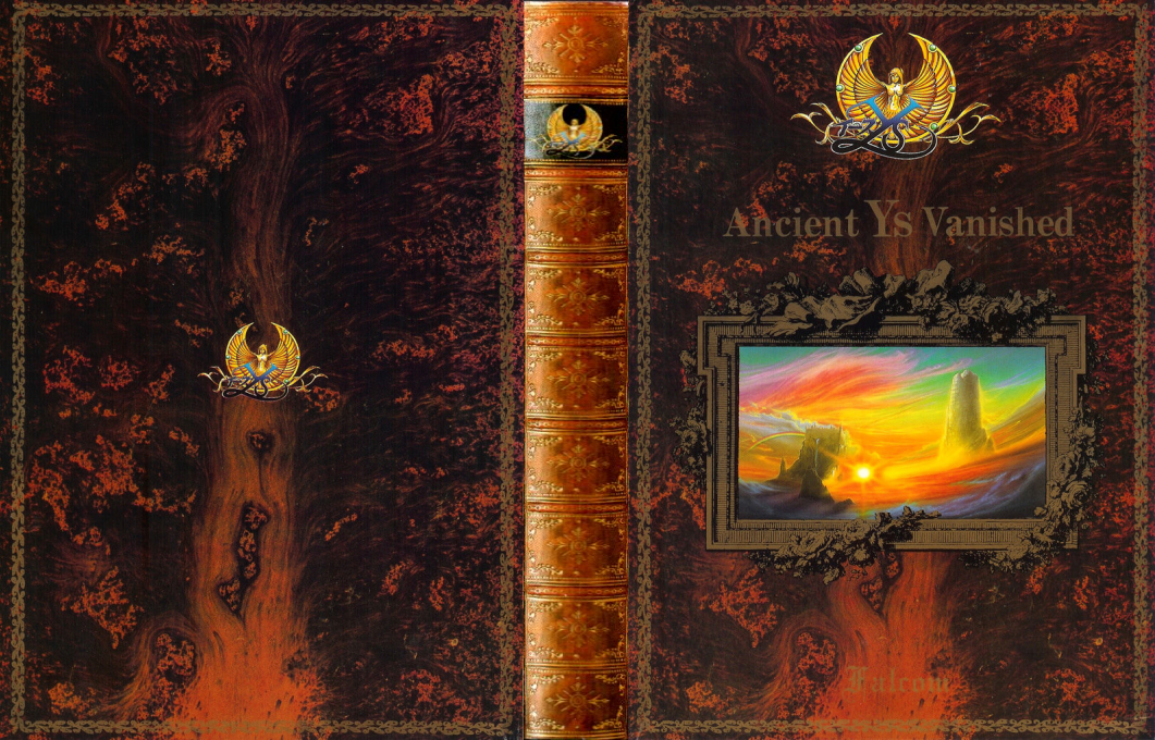 Ancient Ys Vanished - Omen — box-texture (JP)