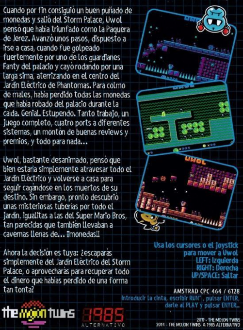 Uwol 2 - Quest For Money — box-2D-back (SP)