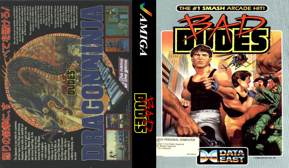 Bad Dudes — box-texture (US)