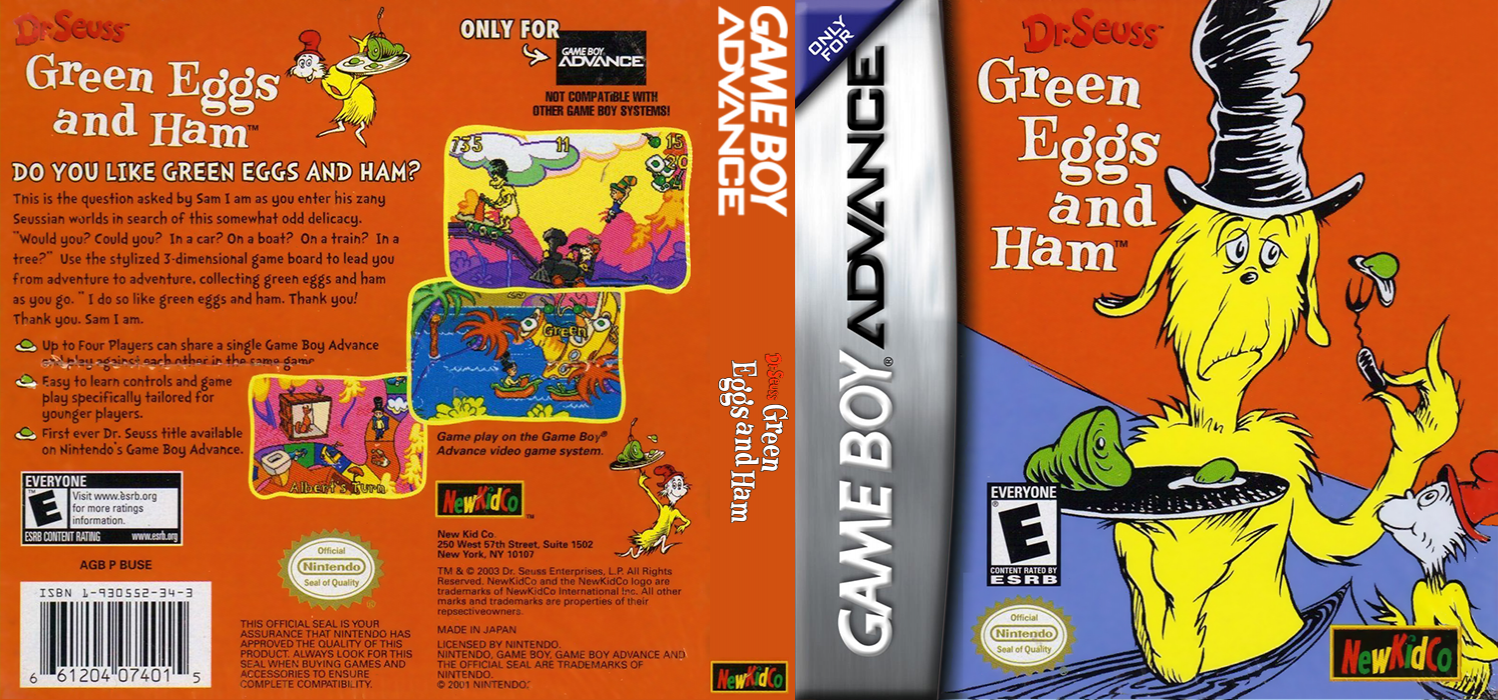 Dr. Seuss - Green Eggs and Ham — box-texture (US)