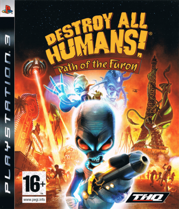 Destroy All Humans! Path of the Furon box art