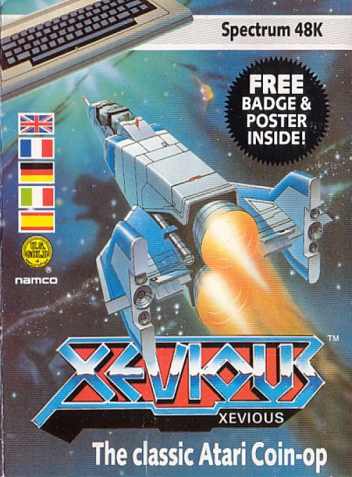 Xevious - The Arcade Game! box art