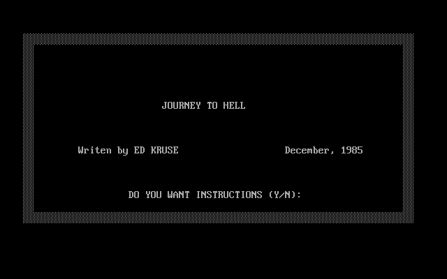 Hellfire : Journey to Hell box art
