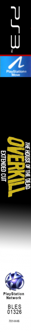 House of the Dead, The - Overkill - Extended Cut — box-2D-side (UK)