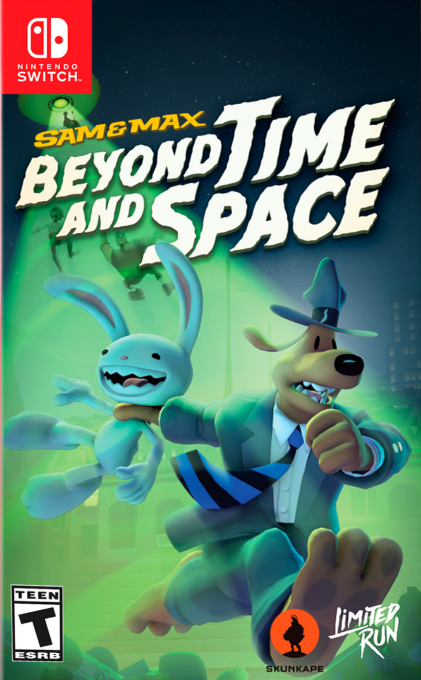 Sam & Max - Beyond Space & Time box art