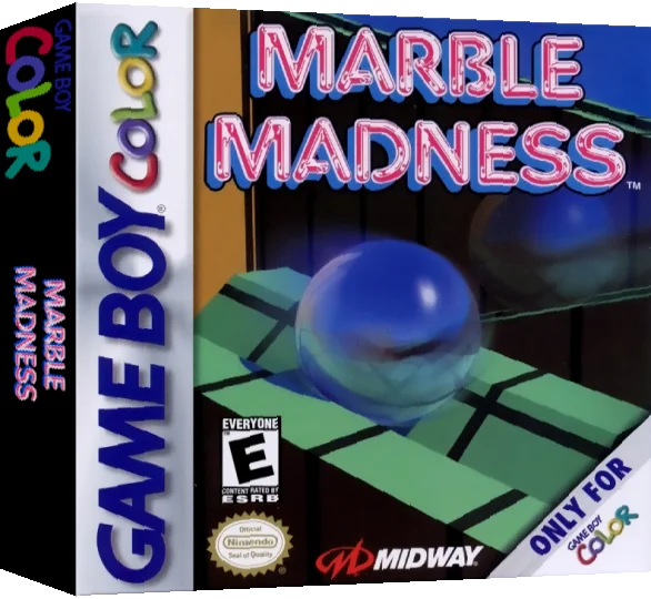 Marble Madness — box-3D (US)