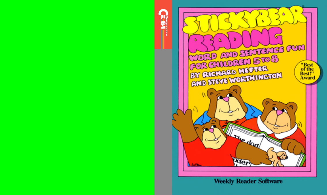 Stickybear Reading — box-texture (US)