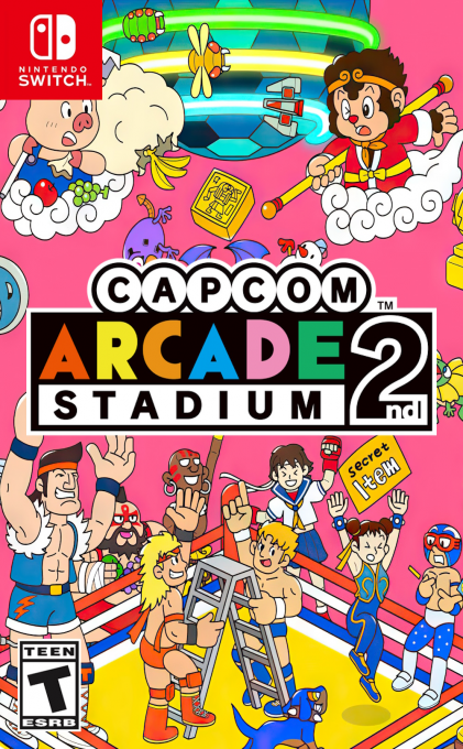 Capcom Arcade 2nd Stadium box art