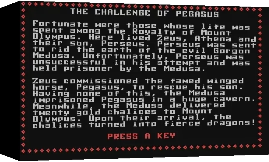 The Challenge of Pegasus — box-3D (WOR)