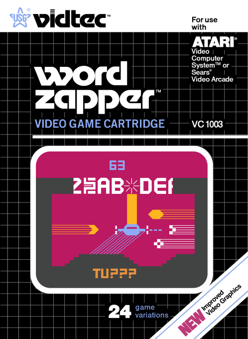 Word Zapper box art