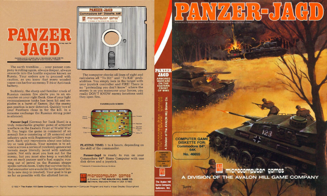 Panzer-Jagd — box-texture (US)