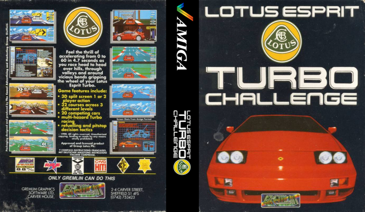 Lotus Esprit Turbo Challenge — box-texture (EU)