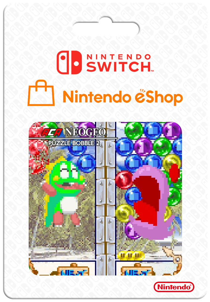 Aca Neogeo Puzzle Bobble 2 — support-2D (CUS)
