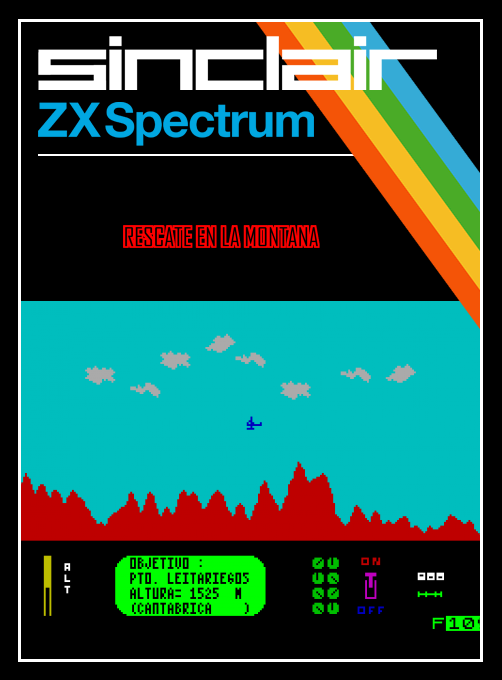 Rescate En La Montana — box-2D (SS)