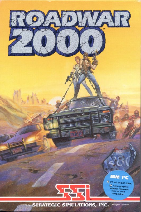 Roadwar 2000 box art
