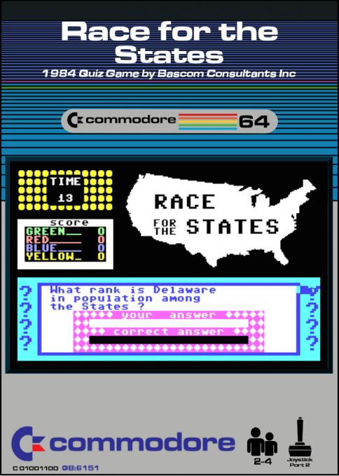 Race for the States box art