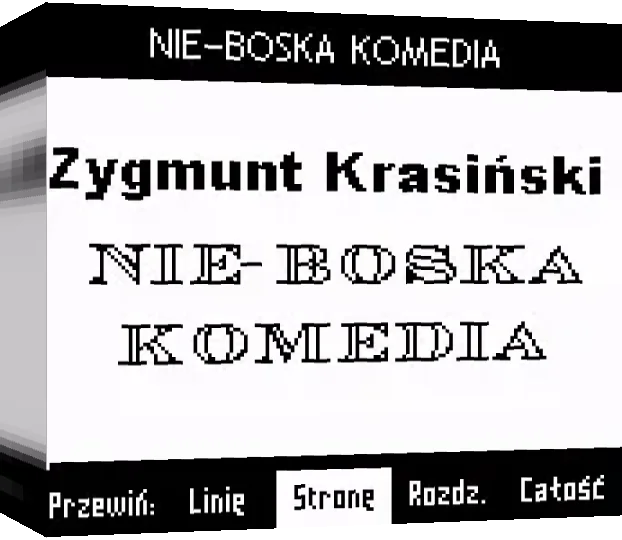 Nie-Boska Komedia By Zygmunt Krasinski — box-3D (WOR)