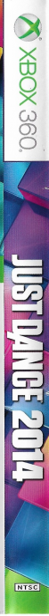 Just Dance 2014 — box-2D-side (CA)