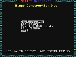 Bingo Construction Kit — ss (WOR)